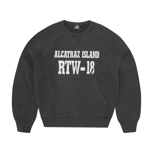 Corteiz Air 18 Crewneck Black
