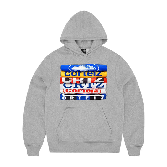 Corteiz Stack Hoodie Grey