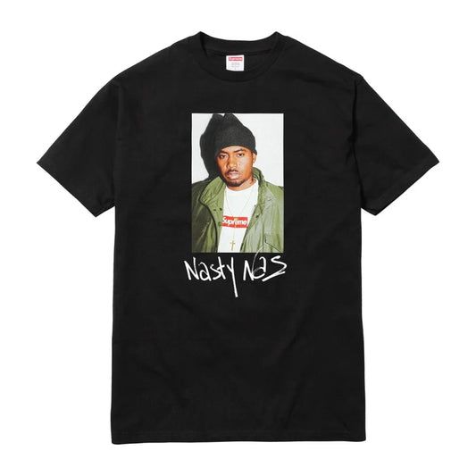 Supreme Nas Tee Black
