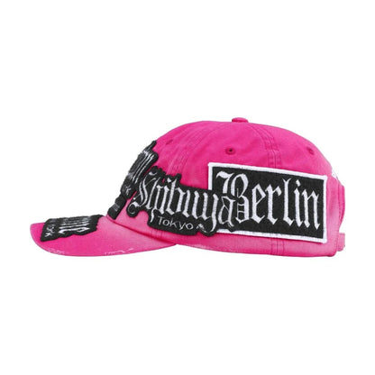 Supreme City Patches 6-Panel Pink Hat