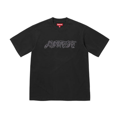 Supreme Box Logo Rundhalsausschnitt (FW18) Marineblau