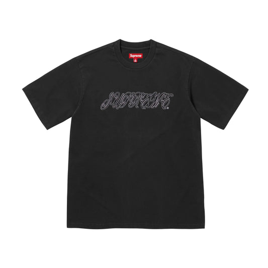 Supreme Raised Script S/S Top Black