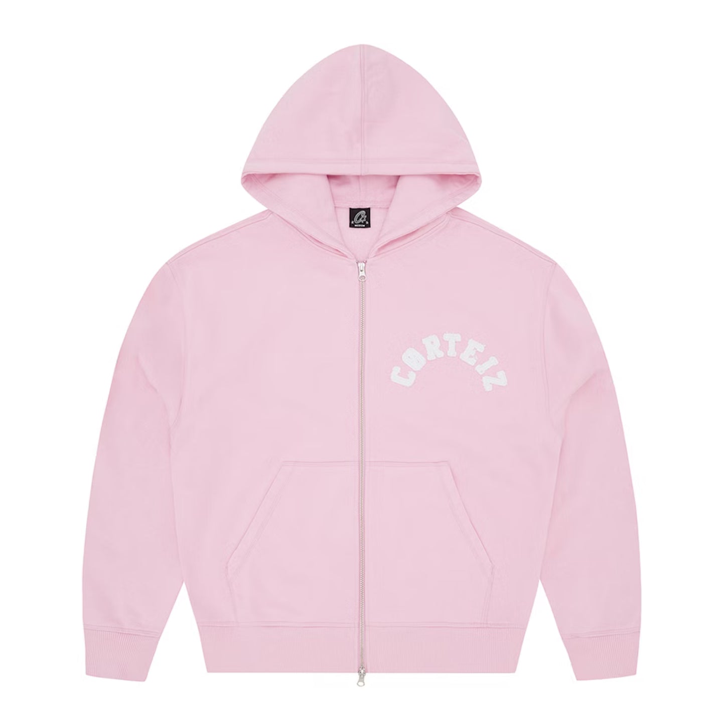 Corteiz Colly Arch Zip Hoodie Pink