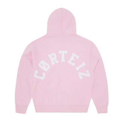 Corteiz Colly Arch Zip Hoodie Pink