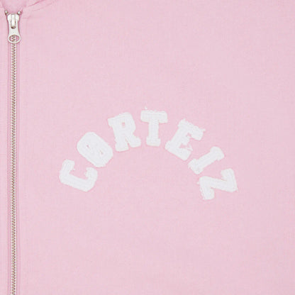 Corteiz Colly Arch Zip Hoodie Pink