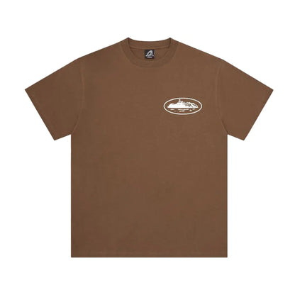 Corteiz Island Tee brown
