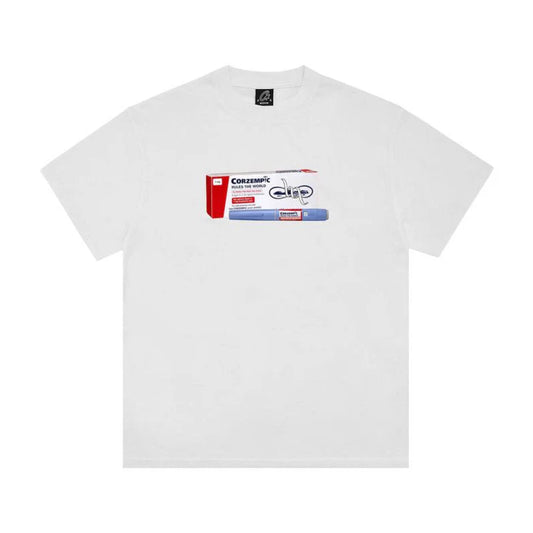Corteiz Ozempic Tee White