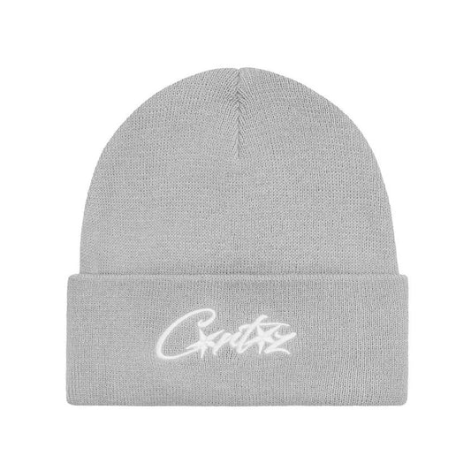 Corteiz Allstarz Folded Beanie Grey