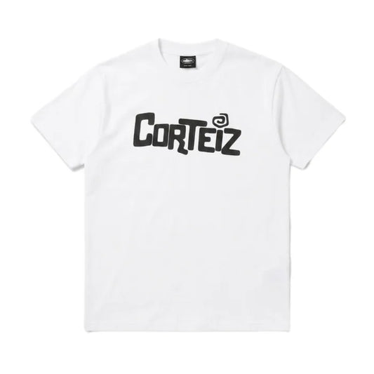 Corteiz Cartoon Logo Tee White
