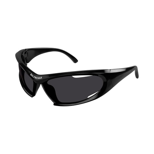 Balenciaga Cut Out Sunglasses Black