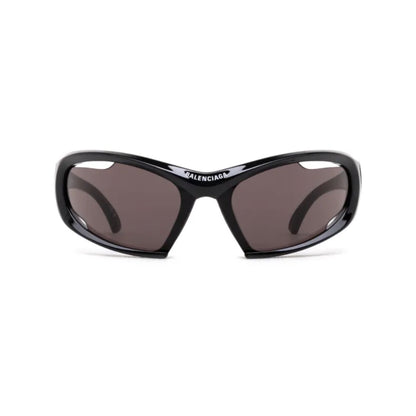 Balenciaga Cut Out Sunglasses Black