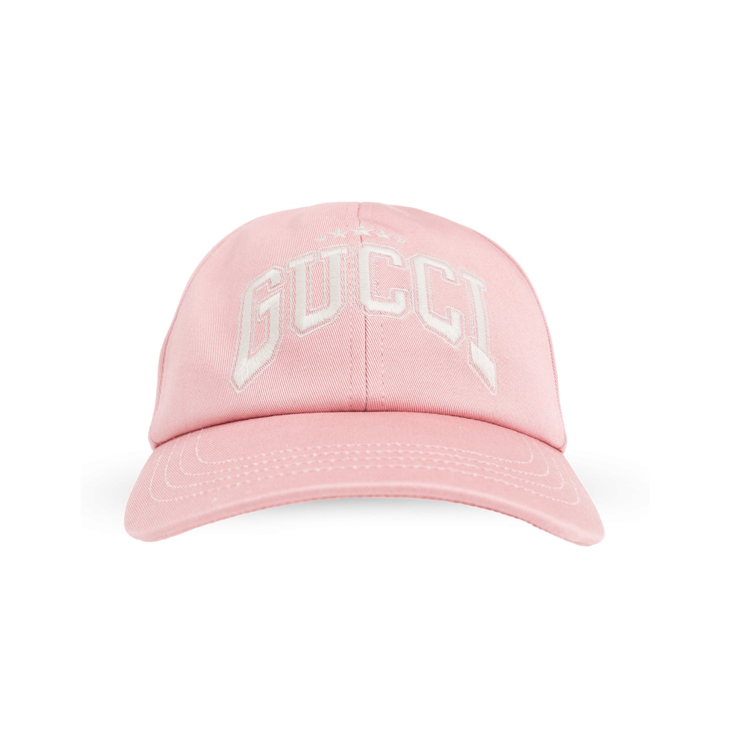 Gucci Embroidered Logo Cap Pink