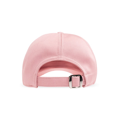 Gucci Embroidered Logo Cap Pink