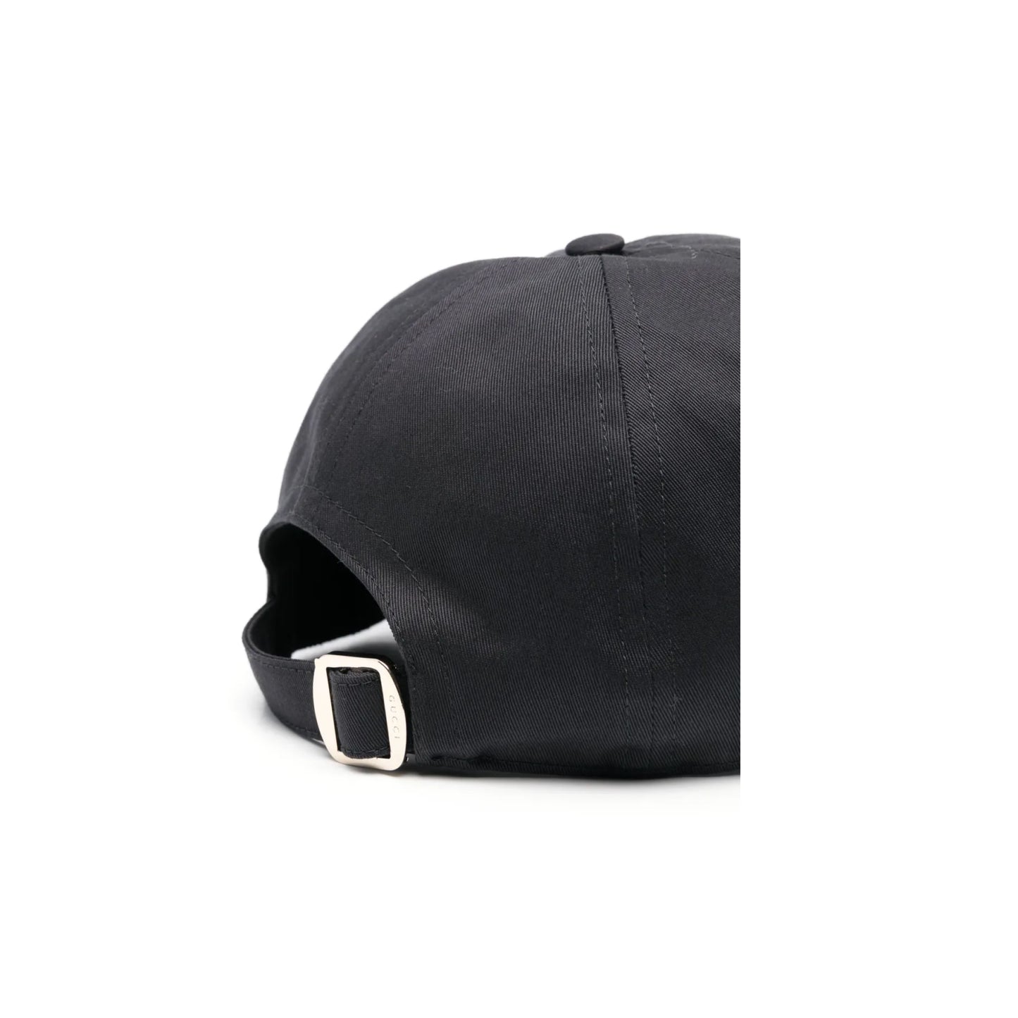 Gucci Embroidered Script Logo Cap Black