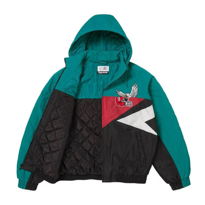 Supreme X MM6 Maison Margiela Split Stadium Jacket Teal