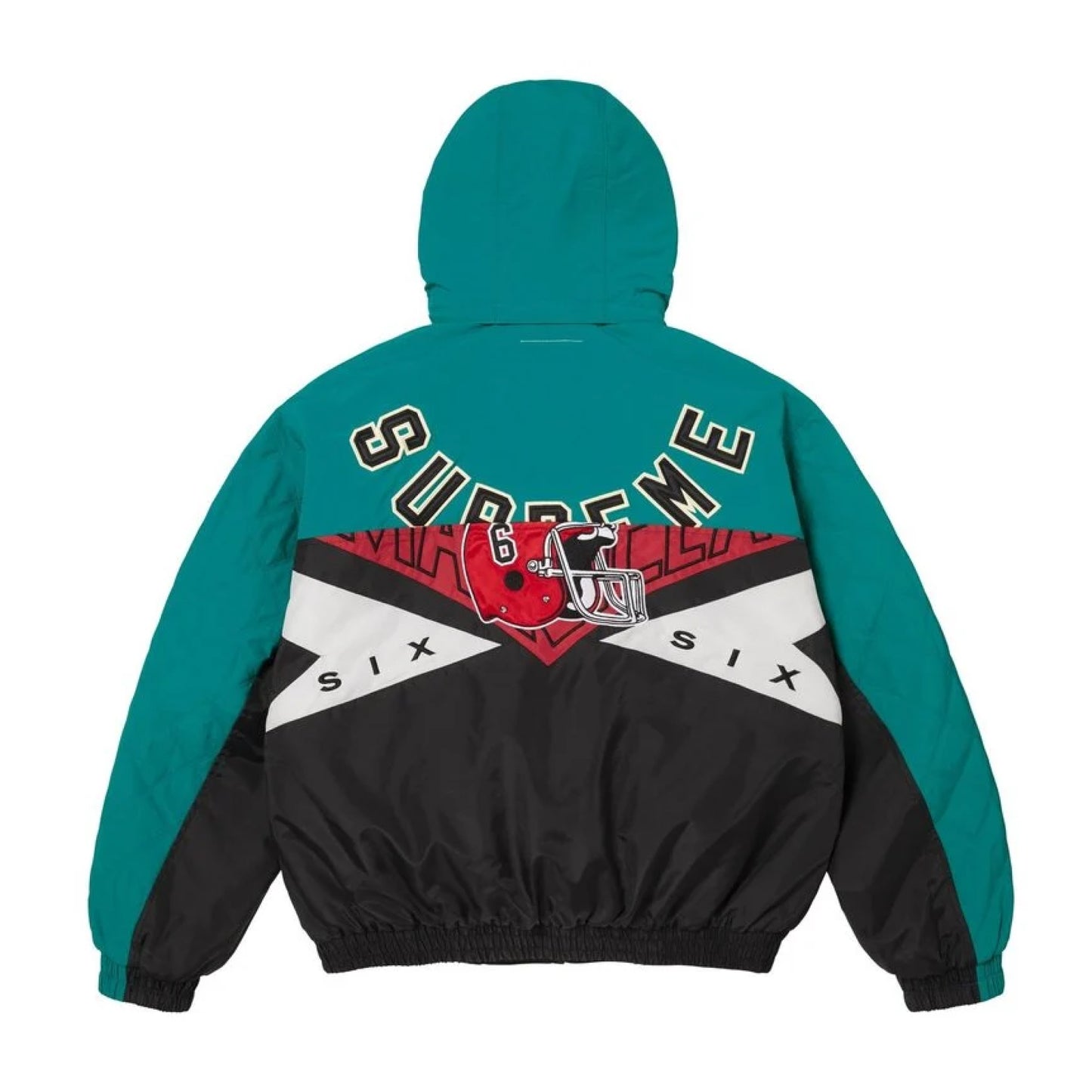 Supreme X MM6 Maison Margiela Split Stadium Jacket Teal