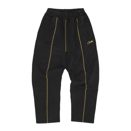 Corteiz Hmp Open Hem Sweatpant Black/Yellow