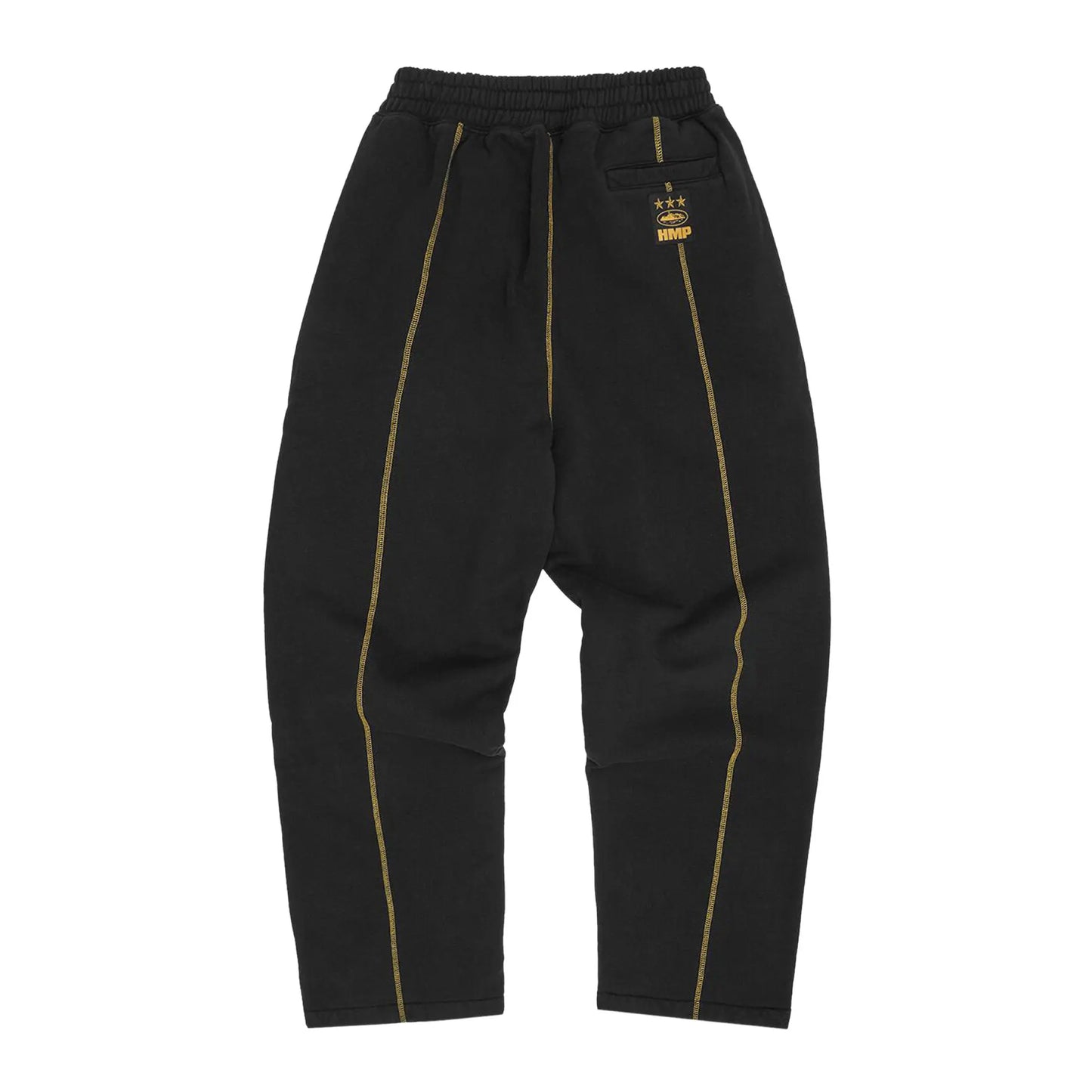Corteiz Hmp Open Hem Sweatpant Black/Yellow