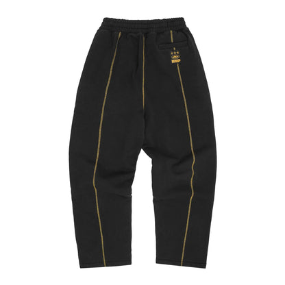 Corteiz Hmp Open Hem Sweatpant Black/Yellow