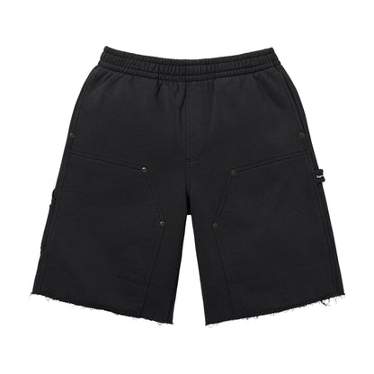 Supreme Double Knee Painter Sweatshort Black