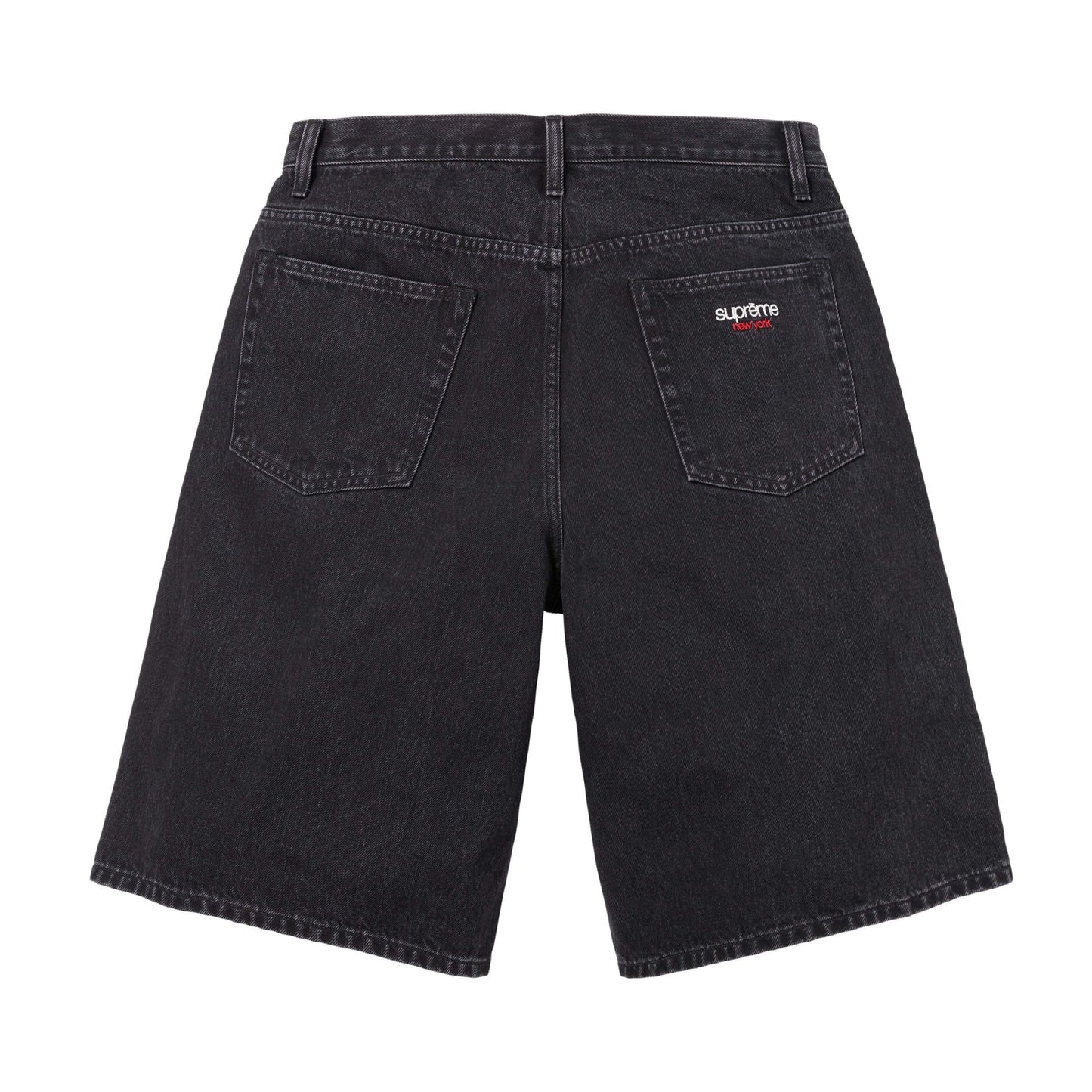 Supreme Baggy Denim Short Black