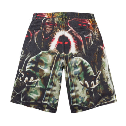 Supreme Shadows Baggy Denim Short