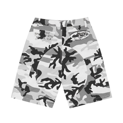 Corteiz Guerillaz Cargo Short Arctic Camo