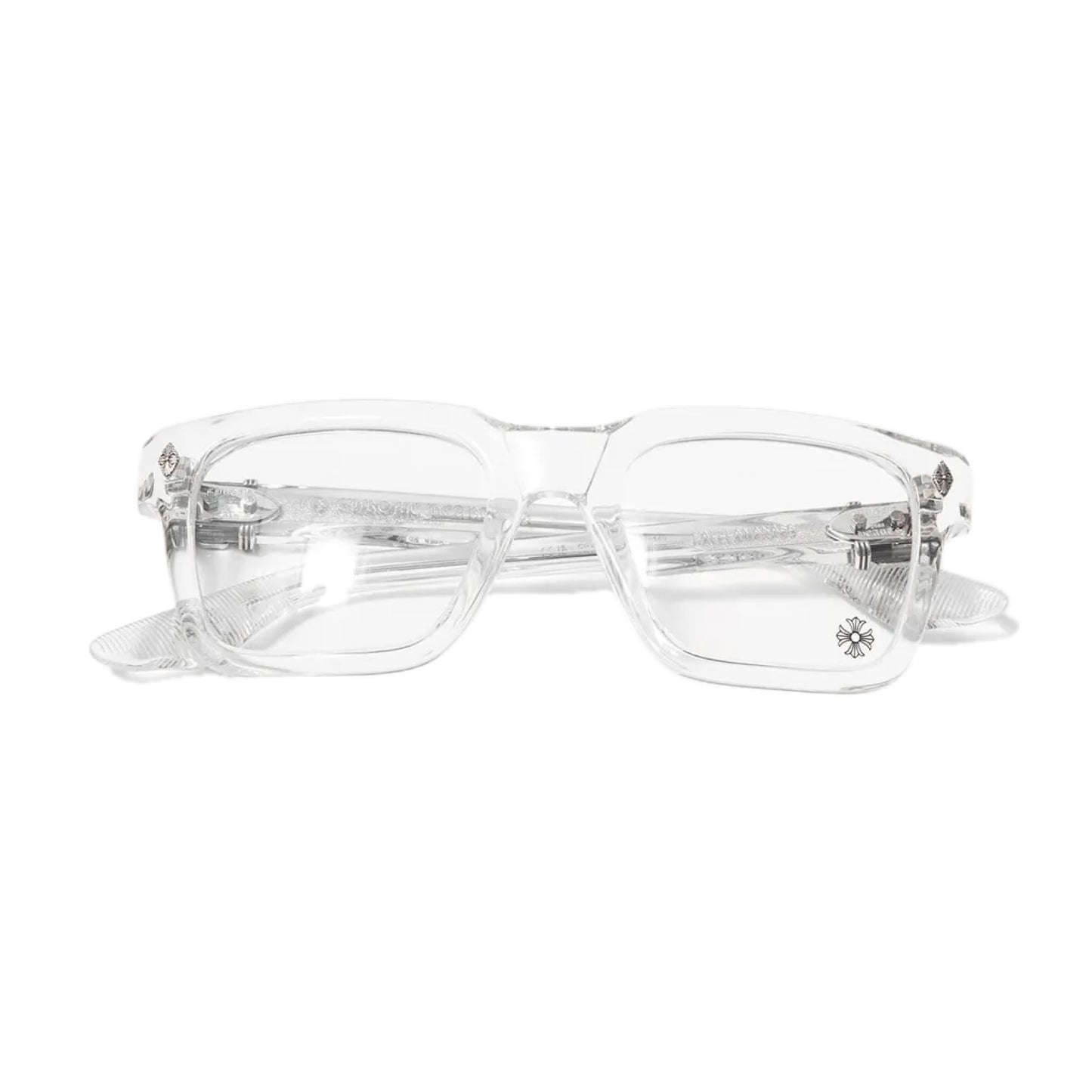 Chrome Hearts Halllamanass Crystal Glasses Clear