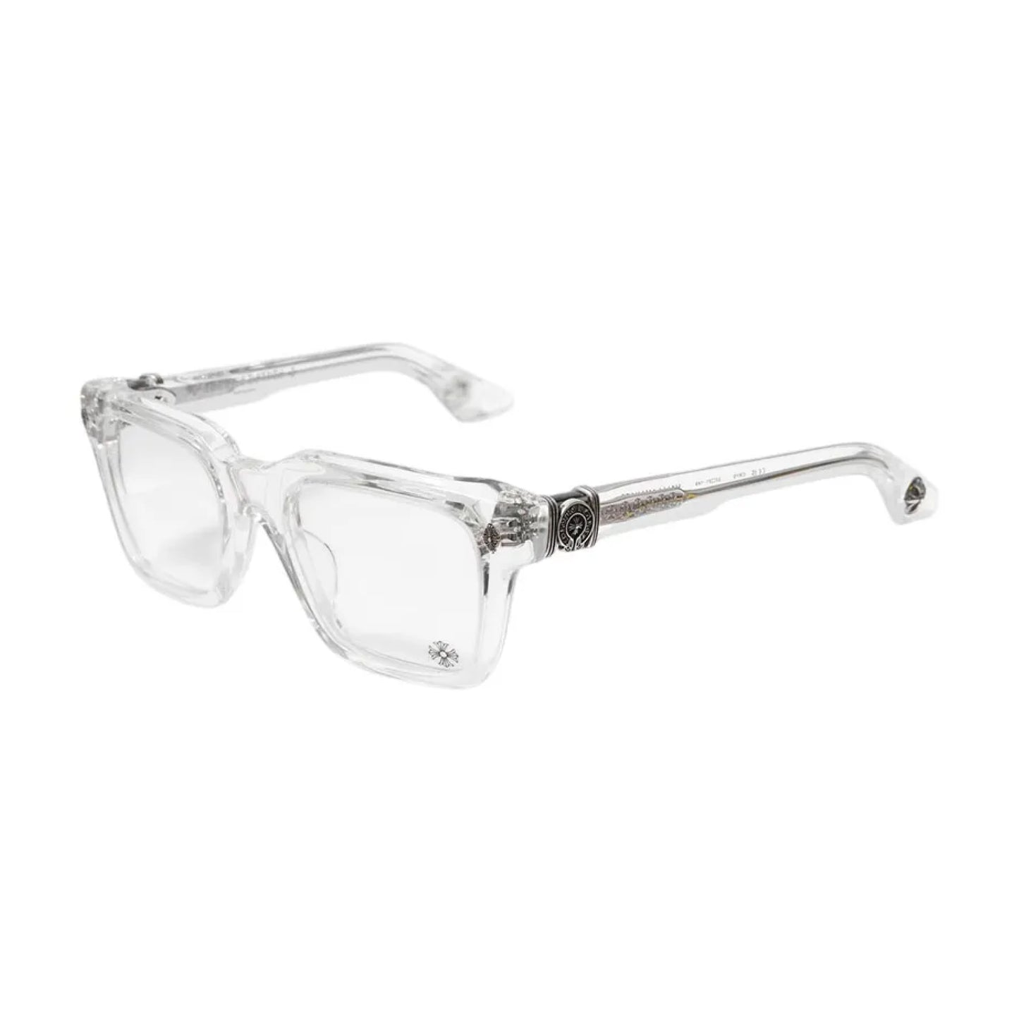Chrome Hearts Halllamanass Crystal Glasses Clear