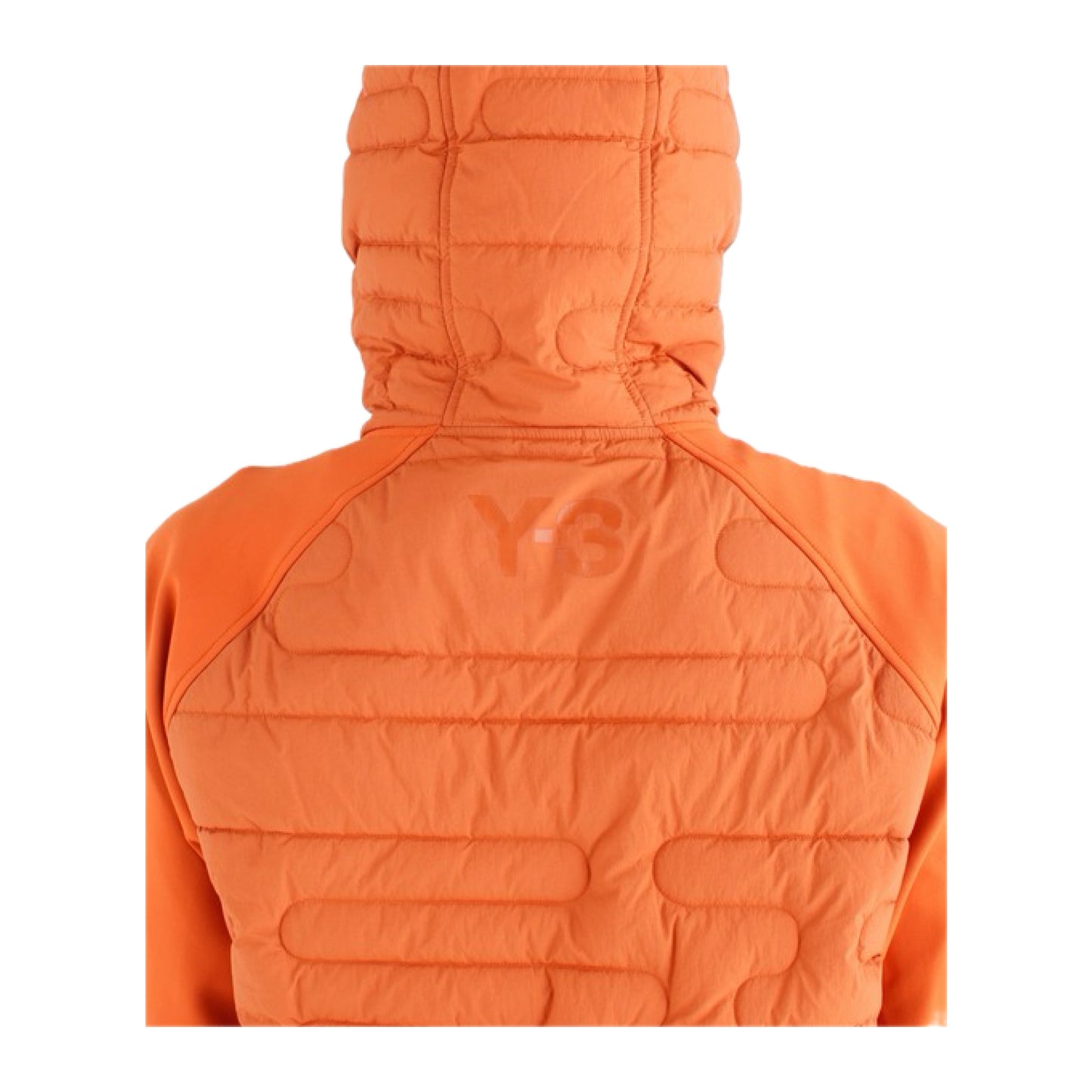 Y3 Orange Quilted Jacket
