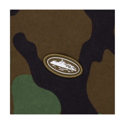 Corteiz Mini Island Crewneck Woodland Camo