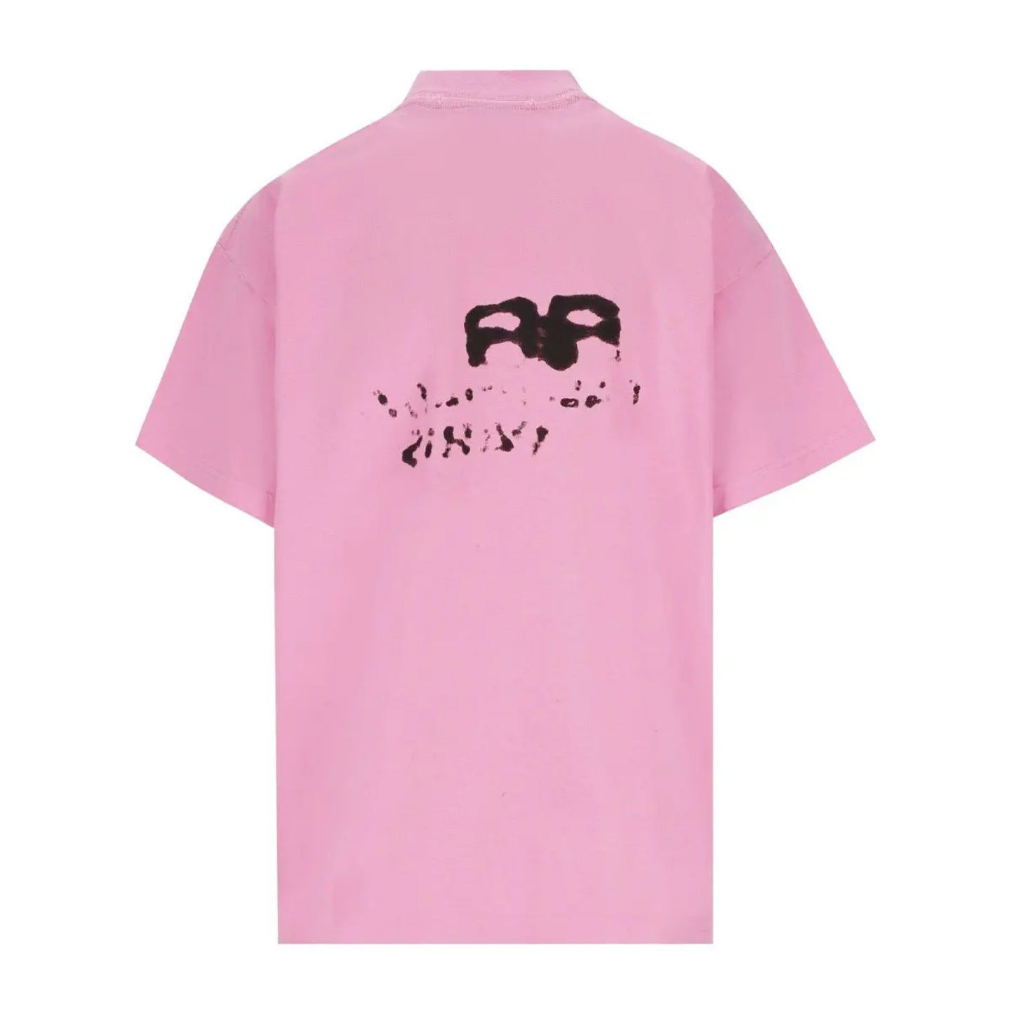 Balenciaga Paris Oversized Tee Pink