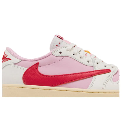 Air Jordan 1 Retro Low SP Travis Scott Sail Tropical Pink