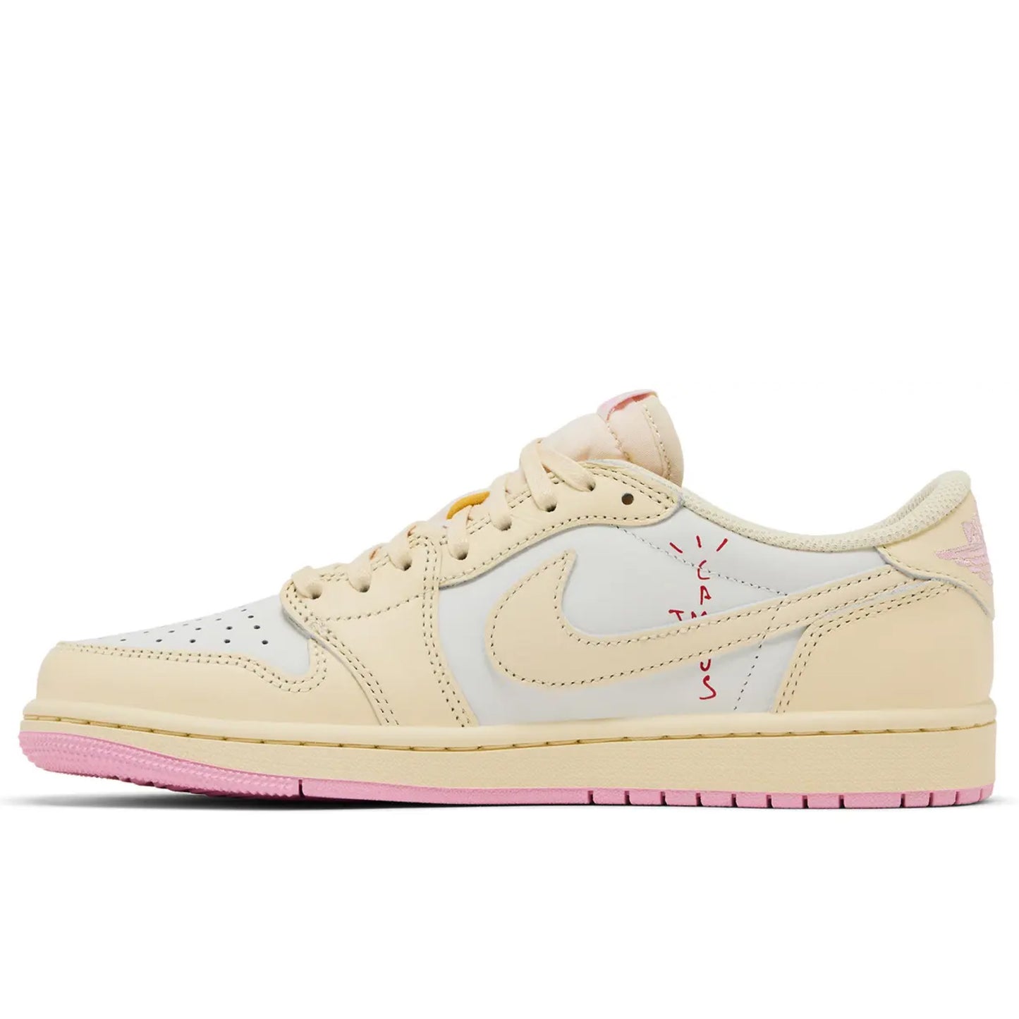 Air Jordan 1 Retro Low SP Travis Scott Shy Pink