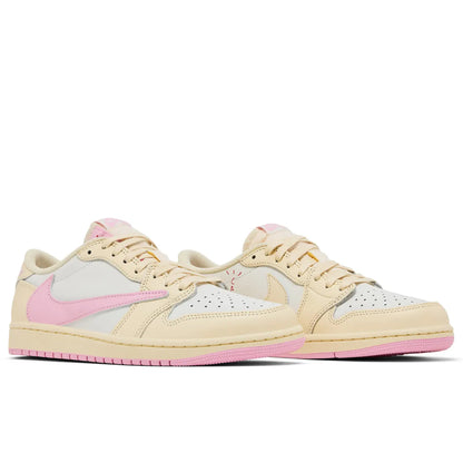 Air Jordan 1 Retro Low SP Travis Scott Shy Pink