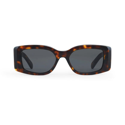 Celine Triomphe Xl 01 Sunglasses Red Havana