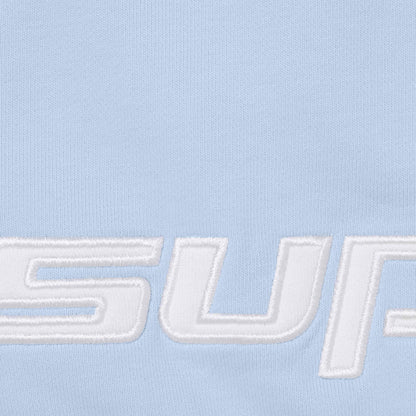Supreme x Jordan Zip Up Hooded Sweatshirt Blue