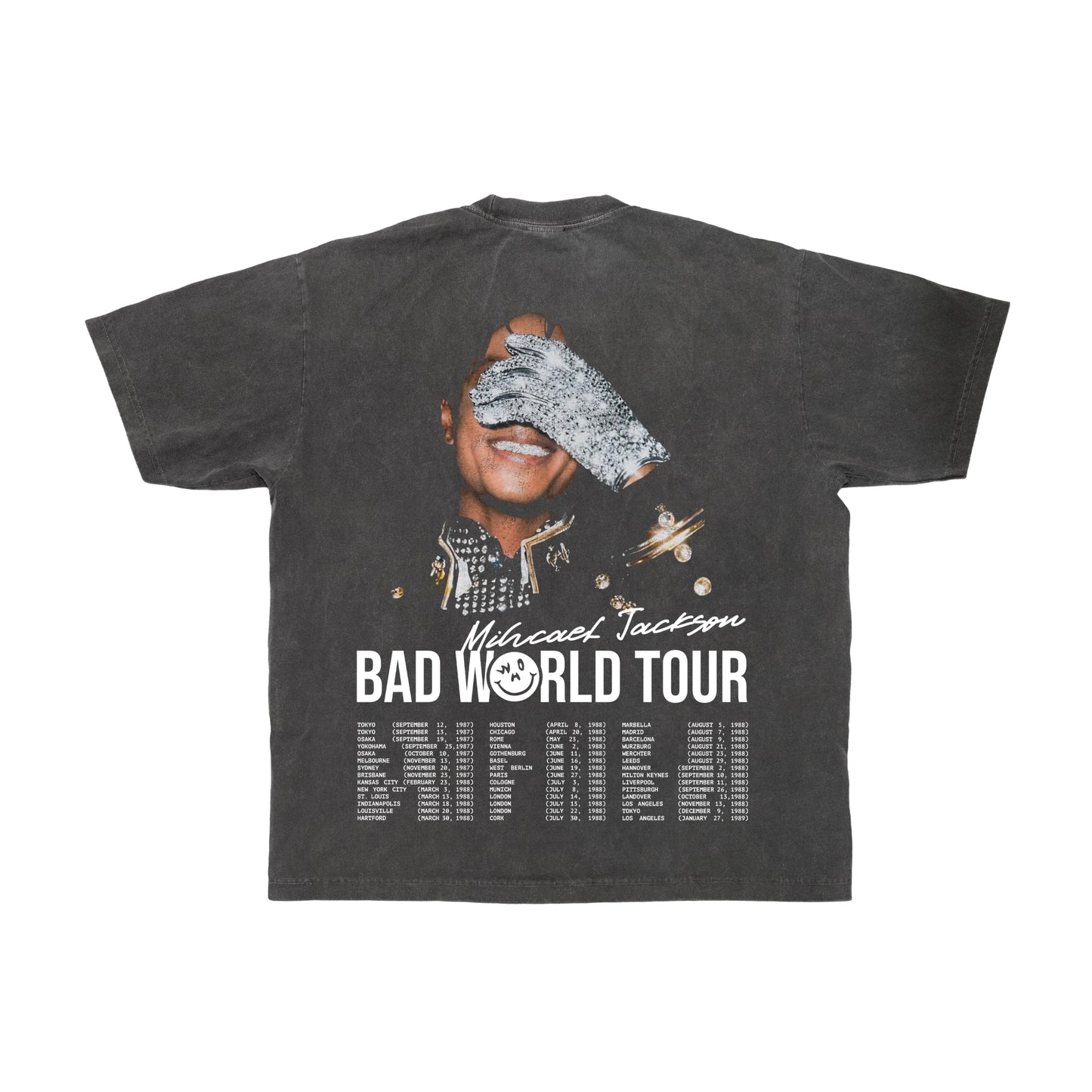 Who Knows? Tip Toe MJ Tour Tee Black