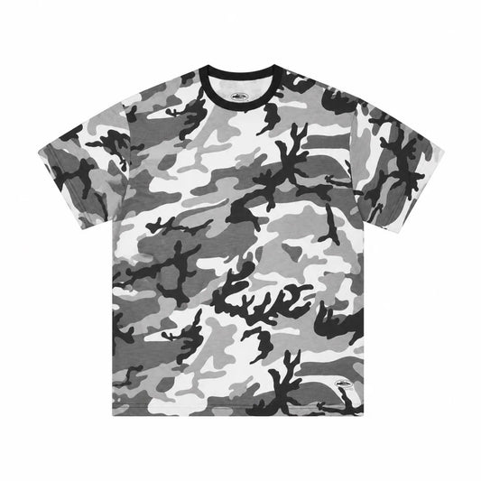 Corteiz Guerillaz Camo White Tee
