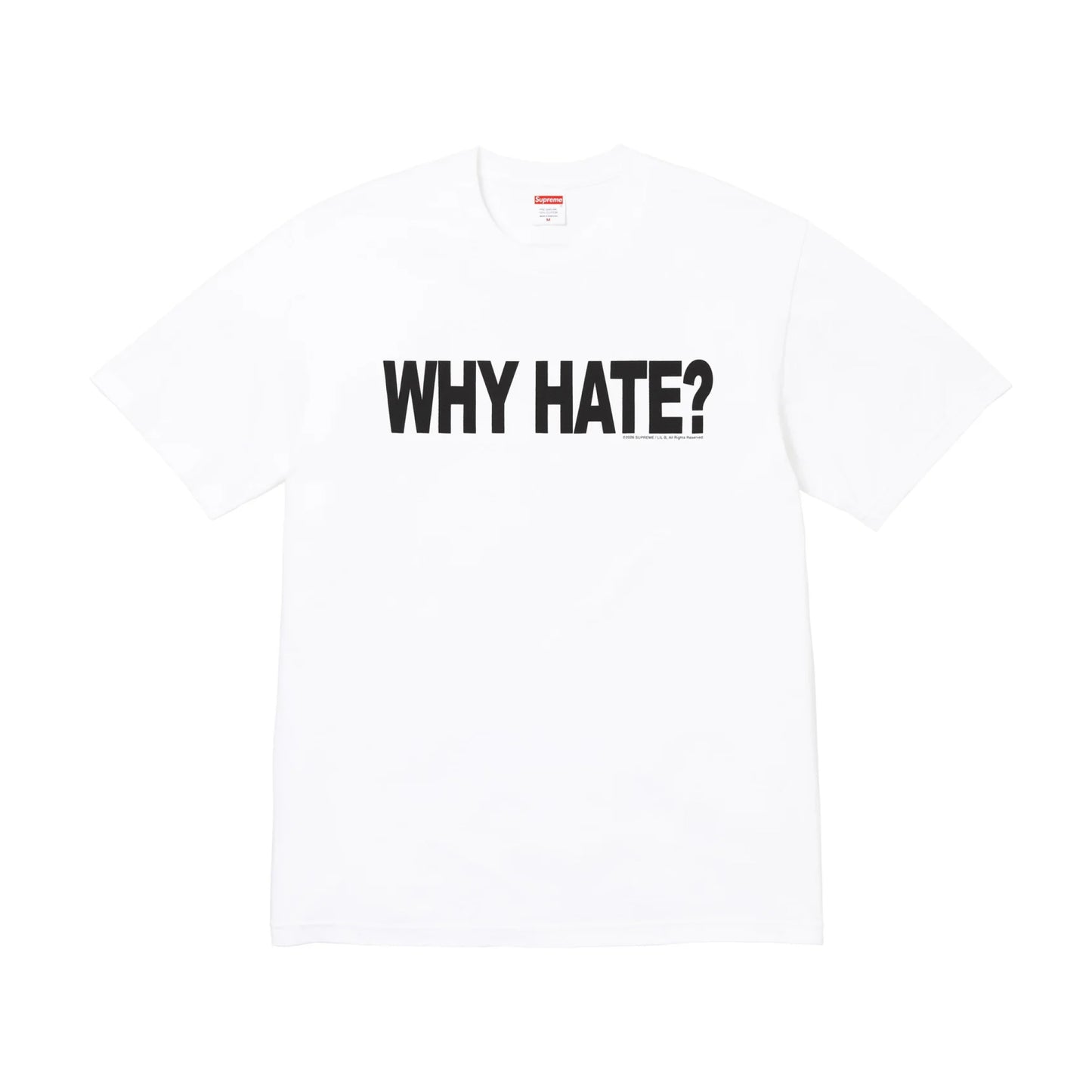 Supreme Based Tee White