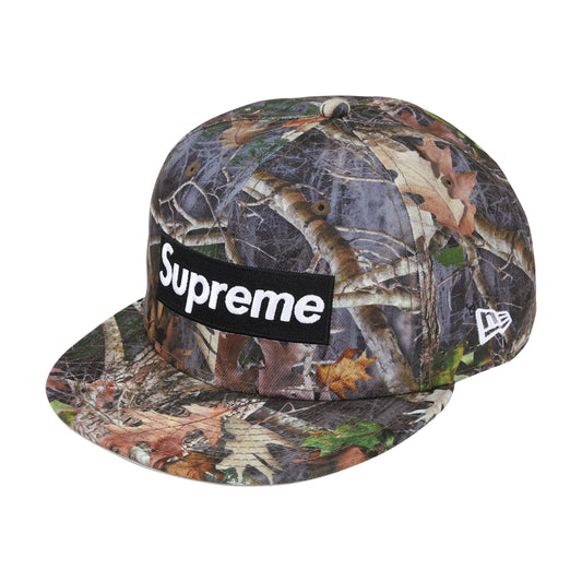 Supreme Ghostface Box Logo New Era Fitted Cap Camo