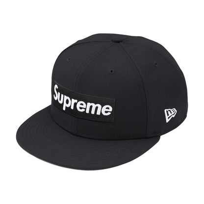 Supreme Ghostface Box Logo New Era Fitted Cap Black