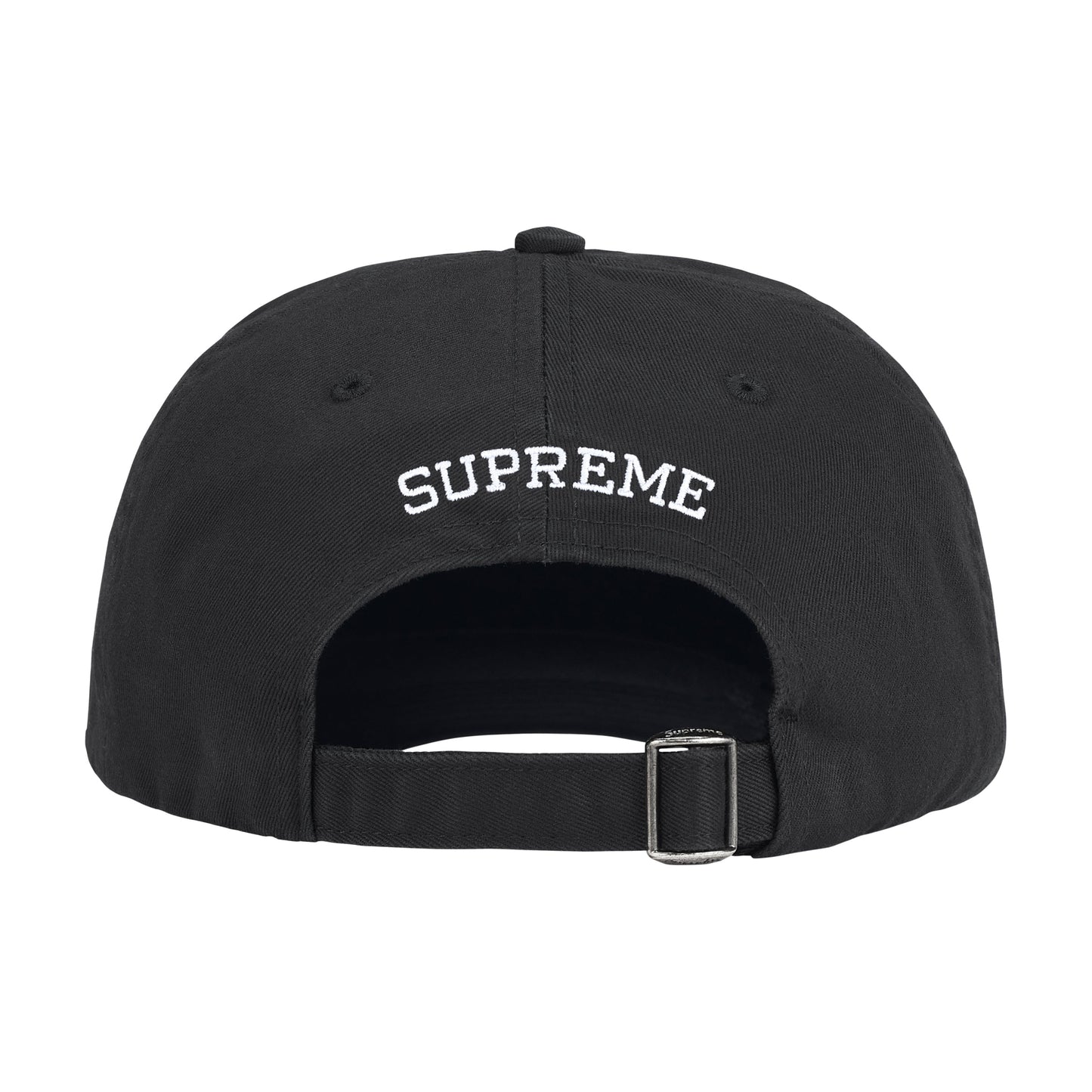 Supreme Paris Is Burning 6-Panel Cap Black