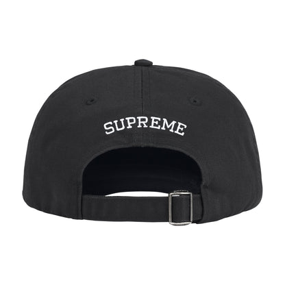 Supreme Paris Is Burning 6-Panel Cap Black