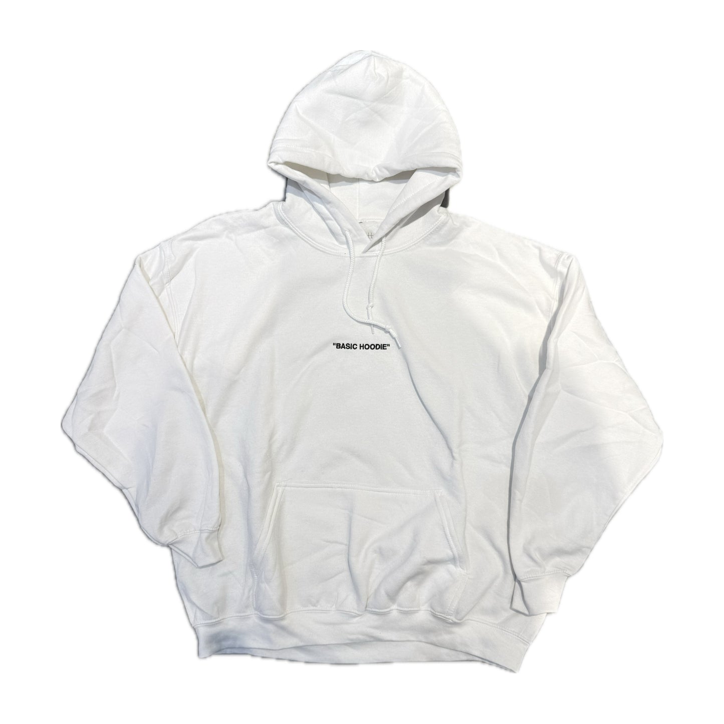 Nina Janova Basic Style Hoodie White