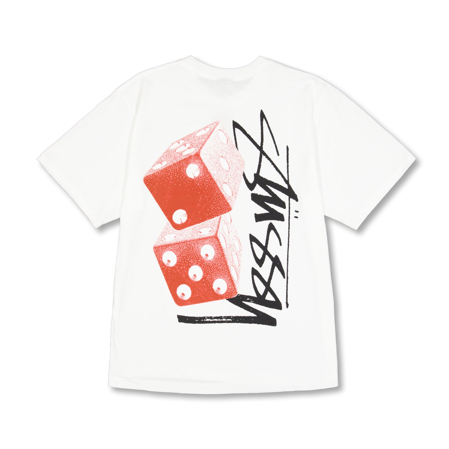 Stussy Tall Dice Tee White
