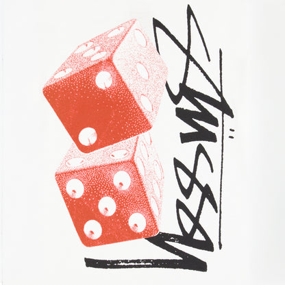 Stussy Tall Dice Tee White