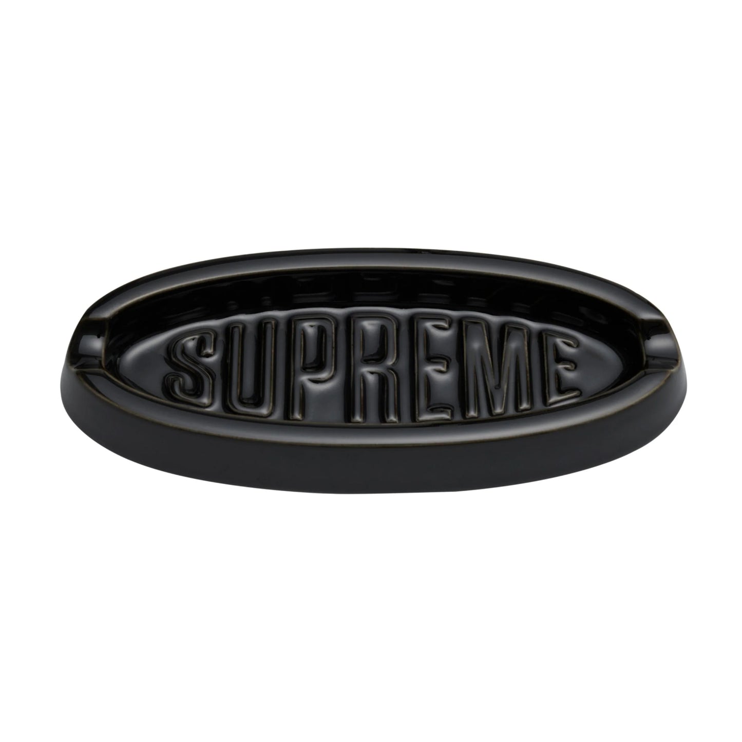 Supreme Oval Tray Black