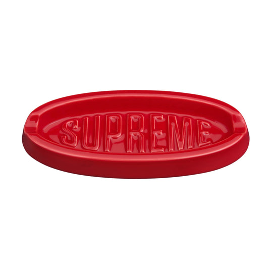 Supreme Oval Tray Red