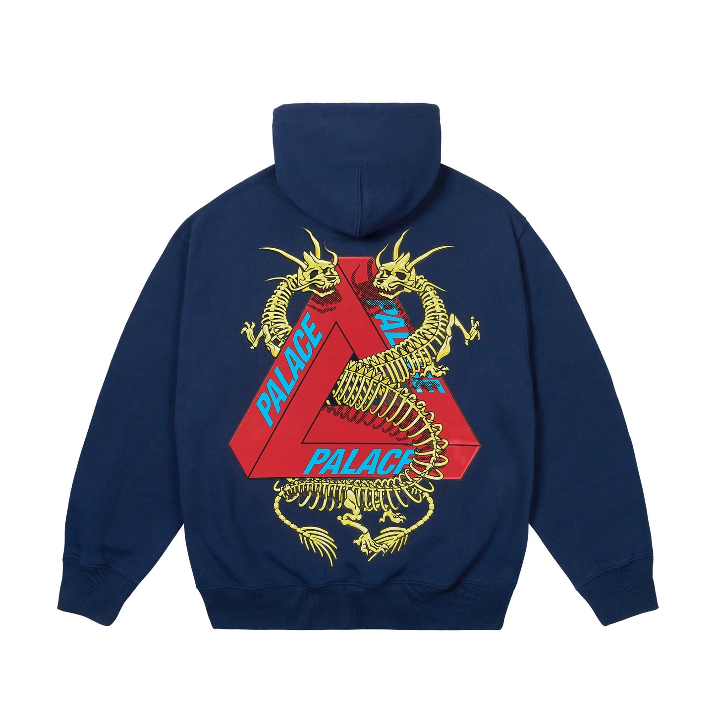 Palace Dragon Bones Tri Hoodie Navy